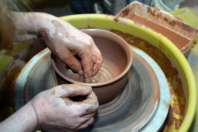 Newfoundland. Stonehill Pottery Shop holds its annual holiday sale