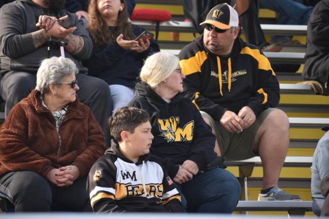 Families and fans filled the grandstand at McCormack Field.