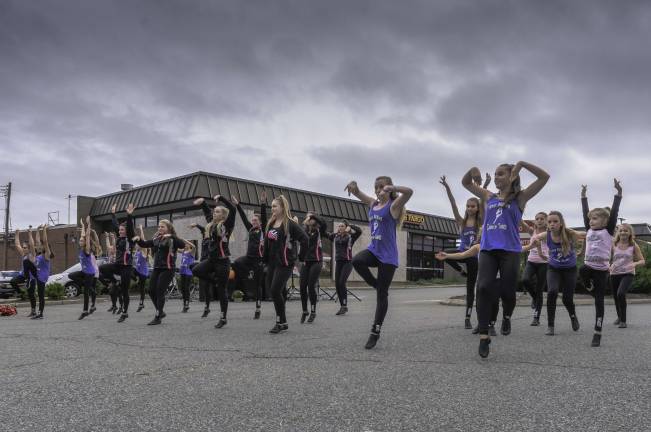 Sweet ALF West Milford Dance Troupe showing their well choreographed moves.