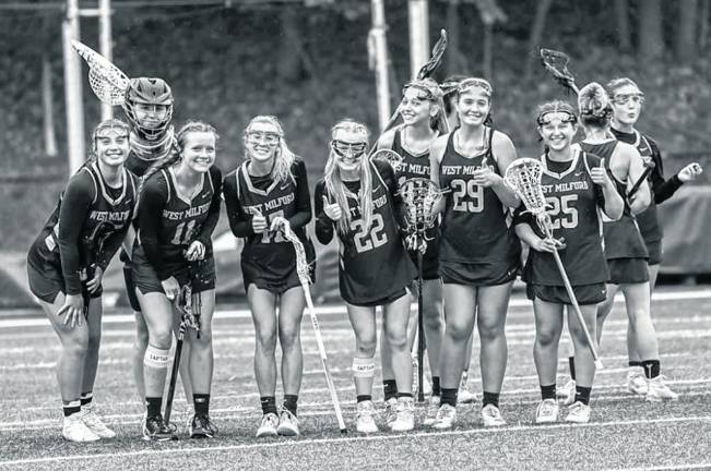 The West Milford High School girls lacrosse team. (Photo courtesy of Frank R. Galella III)