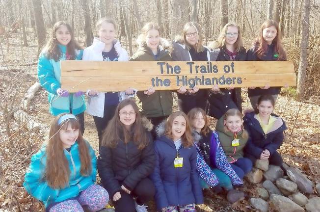 Pictured from left to right, beginning in the top row are: Natalie Breckinridge, Kelsey Kaminskyj, Marie Swan, Giana Krupka, Kayleigh Kaminskyj and Maddie Hammett; and in front: Lexi Kral, Emily Bortolato, Emily Molan, Sophie Ferris, Tess Becker and Madeline Park. Provided photos.