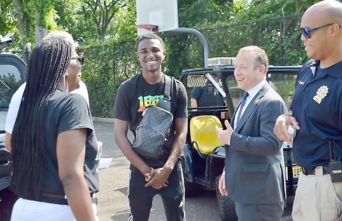 On June 19, U.S. Rep. Josh Gottheimer honored Juneteenth in Hackensack with members of the North Jersey community after voting to pass the bipartisan Juneteenth National Independence Day Act in the House earlier this week. Following the President signing bipartisan legislation into law, Juneteenth is the first new federal holiday in thirty-eight years — to commemorate the emancipation of enslaved African Americans in 1865, celebrate freedom and honor the contributions of the Black community to our nation. Provided photo.