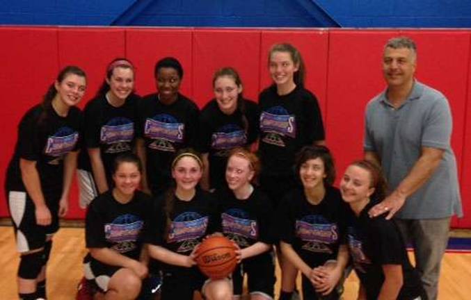 PAL spring girls basketball team defies the odds Pictured here, from left, standing are Sabrina Isoldi, Alexis Smith, Tia Ayton, Mikayla Guell, Shawnee Murray, Sitting, from left, are Michelle Taurus, Jessica Gagliano, Molly Christie, Brianna Henkel, Karlea Zazopoulos and Coach Ted Zazopoulos.
