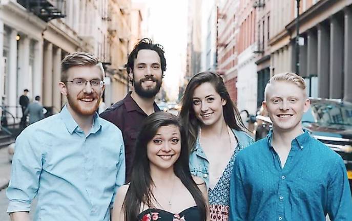 Highline goes online with vocal jazz and Christmas favorites Highline Vocal Jazz Quintet (Photo provided)