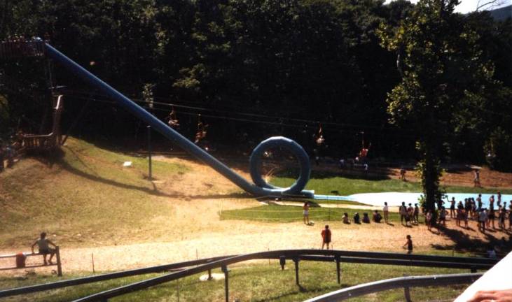 Action Park book relives the good, the bad and the unbelievable A Dr. Suess-like loop de loop water slide (Photo provided by Andy Mulvihill and Penguin/Random House)