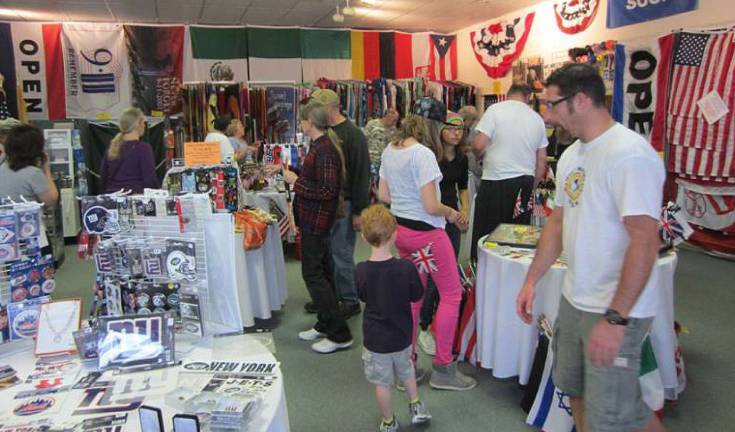 The Cash Mob strikes again Shoppers found great items at Flags and Silver Gift Store, located in the A&P plaza across from Our Lady Queen of Peace Church in Hewitt.