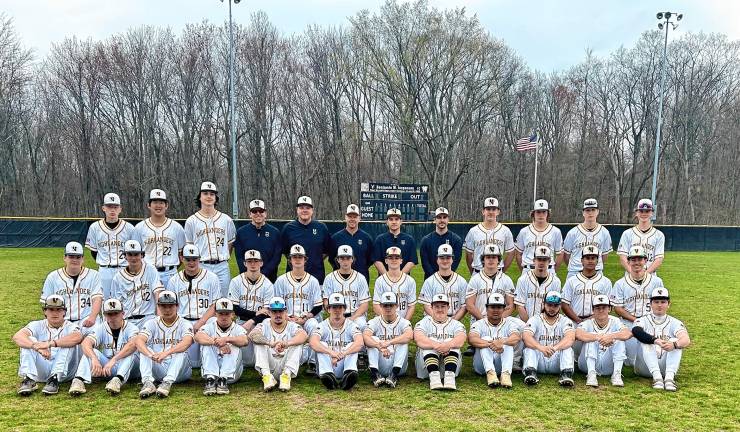 Seniors help turn team around The West Milford High School baseball team won 16 games this season, the most since 2012. (Photo provided)