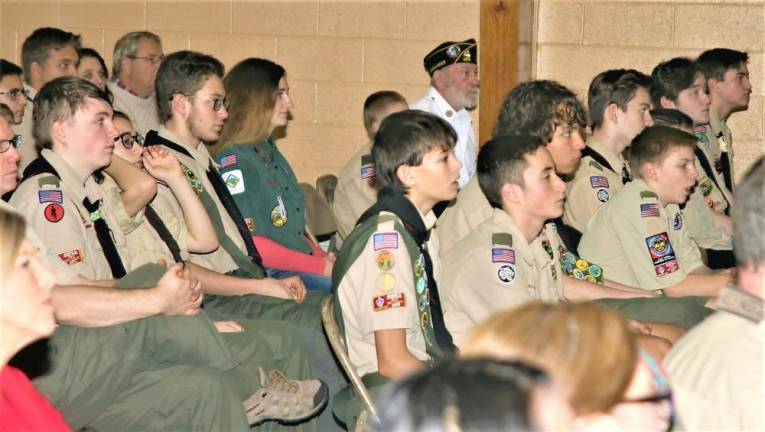 Newest Eagle Scouts take flight following ceremony