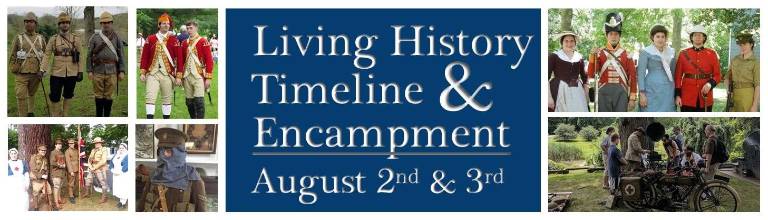 Living History Timeline is this weekend Living History Timeline is this weekend