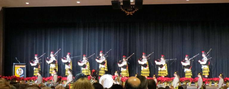Highlander bands showcased in 'A Winter Concert' Highlander Pipes and Drums