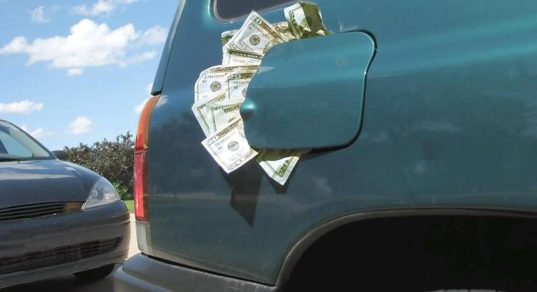 On the road. Gas prices increase during summer driving season A year ago, New Jersey drivers were paying an average of $2.19 a gallon. AAA Mid-Atlantic says the average price of a gallon of regular gas in New Jersey on Friday was $3.17. Photo illustration.