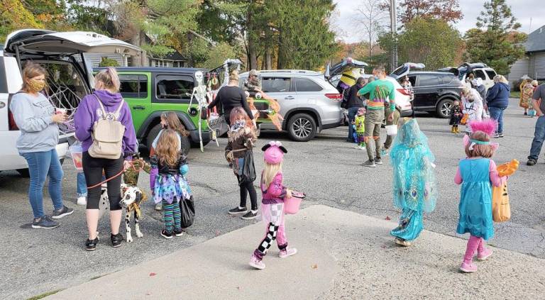 The Upper Greenwood Lake Property Owners Association hosted a Trunk or Treat event in the UGL clubhouse parking lot last Saturday. Photos provided by Dennis Decina.
