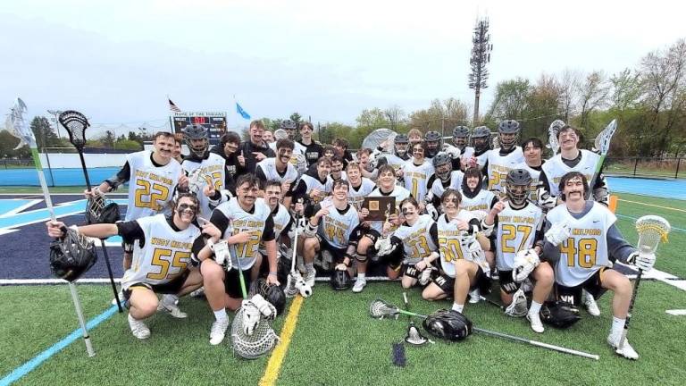 West Milford boy’s lacrosse team, spring 2022.