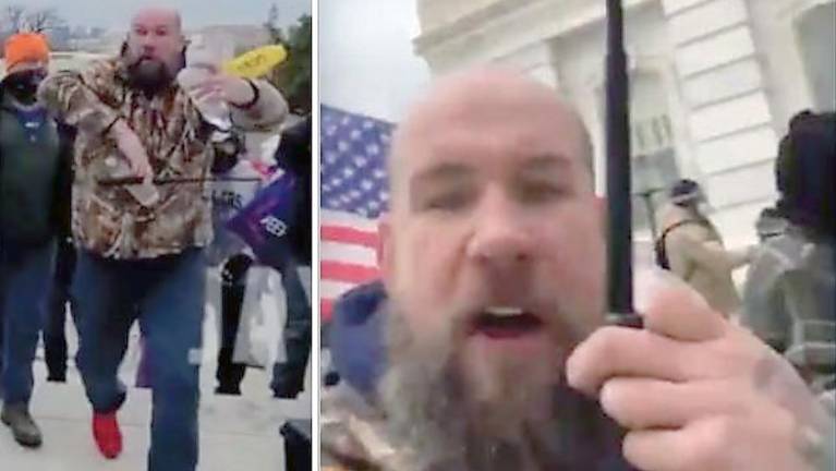Gottheimer announces steps to combat violent extremist groups Scott Fairlamb of Lafayette was indicted on 12-counts, including assaulting an officer (U.S. Department of Justice)