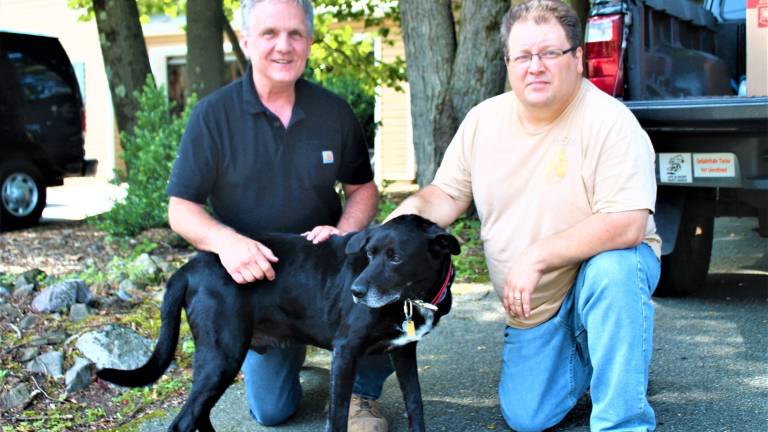 'Life of Riley:' Viral video of bear chasing dog brings limelight to Hewitt West Milford. The recent vrial video of local dog Riley chasing a black bear away gave neighbors in Hewitt a good amount of attention. 'Life of Riley:' Viral video of bear chasing dog brings limelight to Hewitt West Milford. The recent vrial video of local dog Riley chasing a black bear away gave neighbors in Hewitt a good amount of attention.