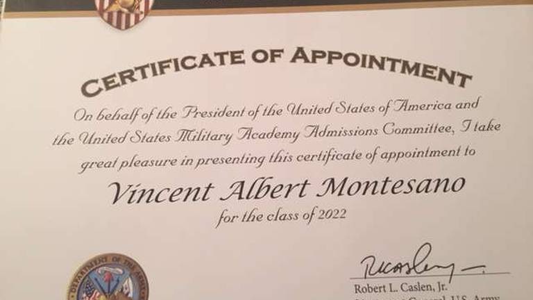 Local student receive West Point appointment Local student receive West Point appointment