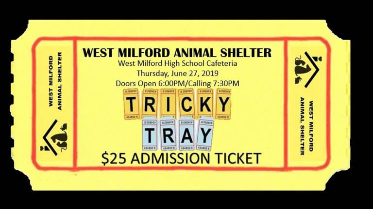 West Milford Animal Shelter hosting Tricky Tray West Milford Animal Shelter hosting Tricky Tray