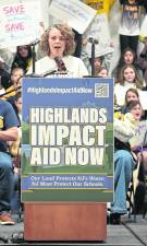 Jeanne Howe, superintendent of Jefferson Township Schools, said, When communities stand together, people listen.”