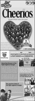 Newton ShopRite employees to appear on Cheerios box for fighting hunger
