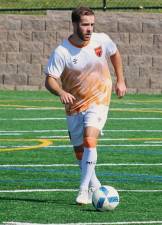 Andrew Haggerty of West Milford is in his third year playing for Milford FC. (Photo courtesy of Milford FC)
