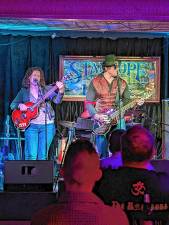 The Harrisons perform Sunday afternoon at Pennings Farm Market Beer Garden in Warwick, N.Y. (Photo by Stefani M.C. Janelli)