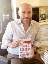West Milford resident Adam Apps has published a new book, ‘Sh*tty Sales Leaders: And How to Not Be One.’ (Photo by Rich Adamonis)