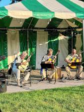 Hudson’s Crossing performs Monday, July 28 at Wallisch Homestead. (Photos by Denise von Wilke)