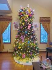 Real estate professional Karen Wiedmann of RE/MAX Country Realty shared this photo of the Spring/Easter tree in the home of a couple who live on Macopin Road in West Milford.