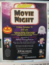 Scary movie tonight at Bubbling Springs