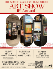 Wallisch Homestead art show is this weekend