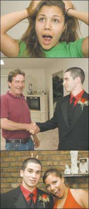 Getting ready for the 2006 senior prom