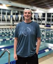 In boys swimming, Owen Kane scored points in each of his events against Paramus Catholic in the team’s first meet. He continued his strong week by putting up five more points against Pequannock. Owen is a strong leader for the team and we look forward to seeing what else he can do this season. Photo provided by the West Milford School District.