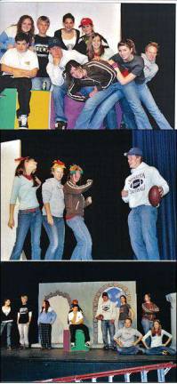 The Sparta High School players present