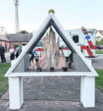 9/11 Memorial located at the West Milford Municipal complex.