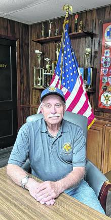 West Milford First Aid Squad President Rob Jirouseck poses for a photo.