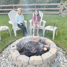 West Milford. WM Girl Scouts gather for a virtual campfire