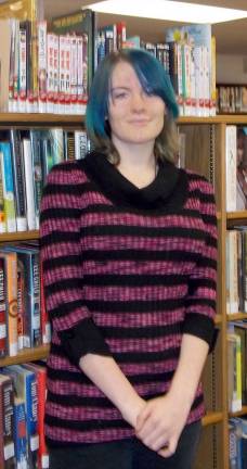 Kelsey Ross wins library Manga Art Contest