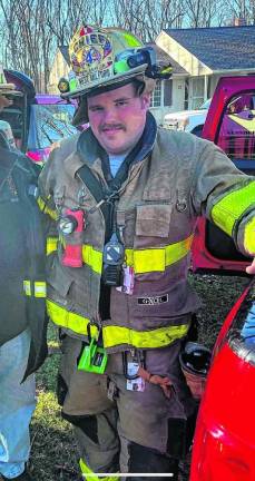Rick Poplaski Jr. is chief of Macopin Fire Company #4. (Photo provided)