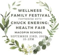 Wellness Family Festival, Health Fair are today at Macopin