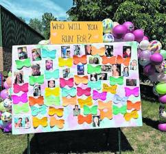 Participants ran in honor of those suffering frommental illness.