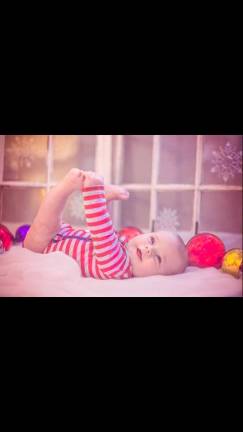 Submitted by: Alyson Navitsky of Shohola, Pa. "This is Griffyn's first Christmas."
