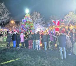 West Milford Township ushered in the holiday seasons with an annual tree lighting on Monday.