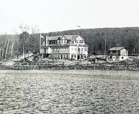 Stegman’s Hotel, Upper Greenwood Lake, was the location of a June 12, 1936, “Supper-Bridge”, first event of its kind at the lake.