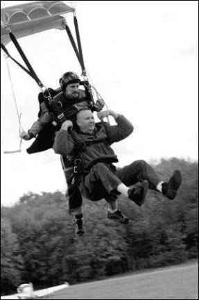 Taking a dive for cancer research