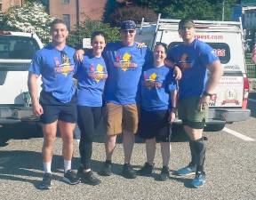 Members of the West Milford PBA Local Chapter 162 participated in this year’s Special Olympics Torch Run.