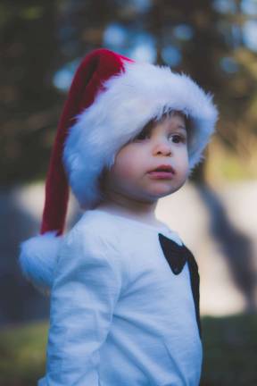 Submitted by: Jennifer Parrello of Hewitt, N.J. "Santa's Little Helper. Holiday photo taken of my 20 month old daughter."