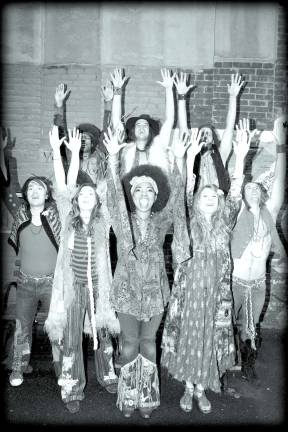 Hair, the first rock musical on Broadway, comes to the Mayo Performing Arts Center on Saturday, April 13 at 8 p.m.