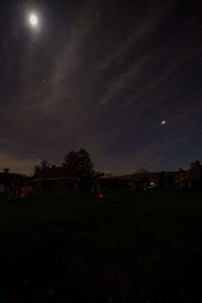 Gazing at the stars