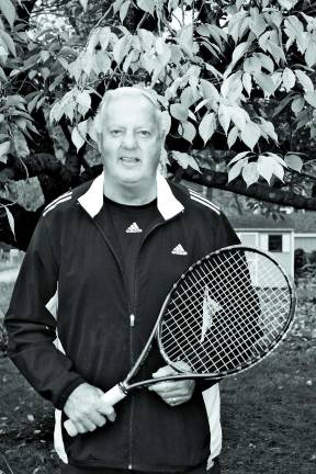 Photo submitted by Beth Heinzelmann Elmer Zimmerman, longtime tennis coach for West Milford High School, hit a major milestone recently - winning 500 matches for both his girls and boys teams.