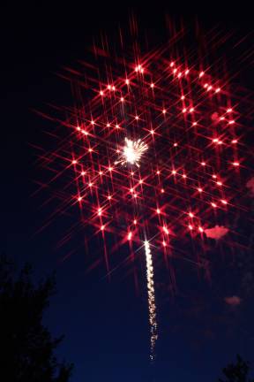 Three cheers for the red, white and blue.